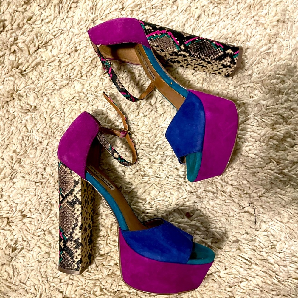 Steve Madden block heels